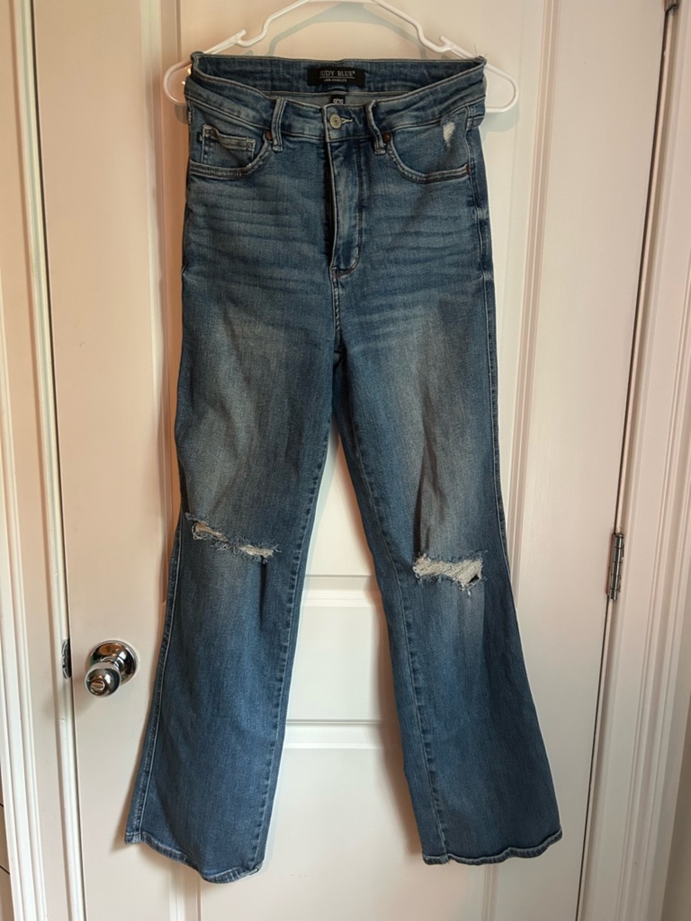 Judy Blue Distressed straight-Leg Women's Jeans